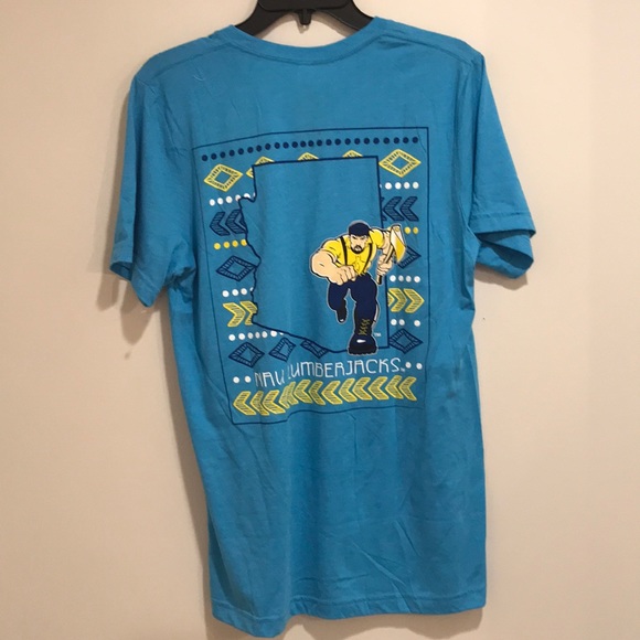 Northern Arizona Lumberjacks Aztec Square NWT M - Picture 4 of 4